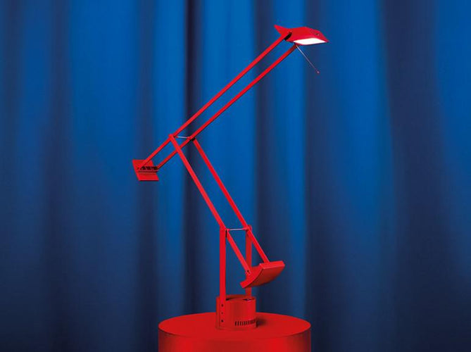 Artemide Tizio Red Desk Lamp