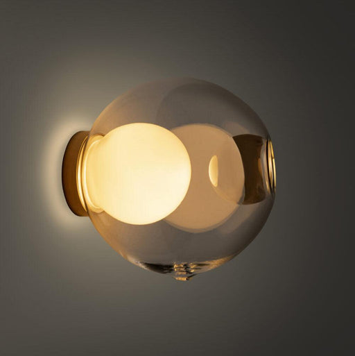 Bocci 28s Brass Wall / Ceiling Light