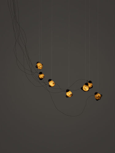 Bocci 57.7 Sculptural Cable Pendant Light