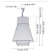 Bover Folie Pendant Light (S/70.2)