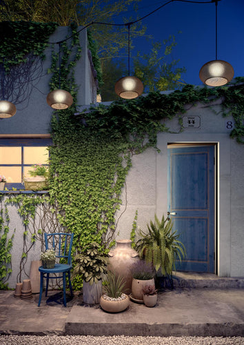 Bover Garota Catenary Outdoor Suspension Light (S/27/4L)