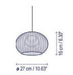 Bover Garota Catenary Outdoor Suspension Light (S/27/4L)