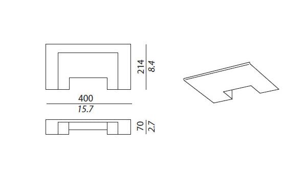 Contardi Air Wall Light