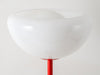 Houseof Jam Red Glass Bowl Floor Lamp