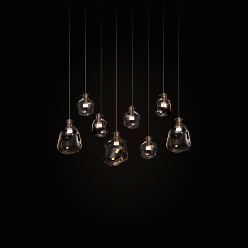 Ilfari Celeste Linear Pendant Cluster Light