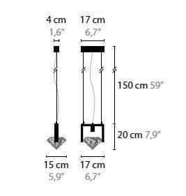 Ilfari Elements Of Love Suspension Light