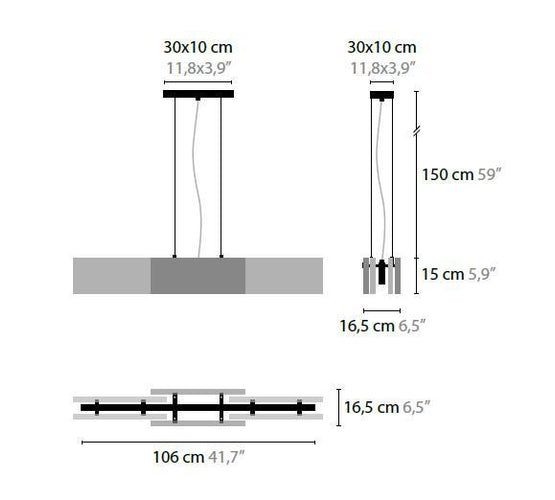 Ilfari Nightlife Suspension Light