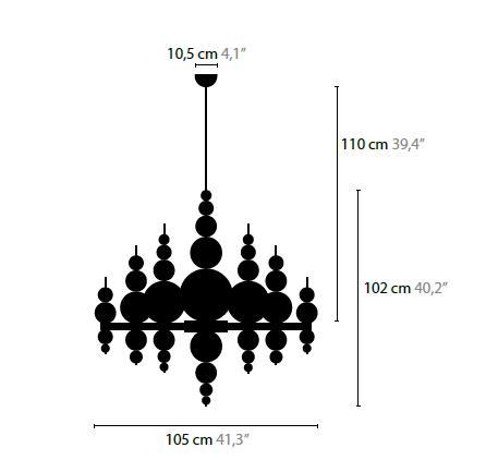 Ilfari Tears From Moon H20 XL Chandelier