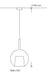 Penta Light Glo Large Pendant Light 4m Cable