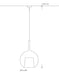 Penta Light Glo Maxi Pendant Light 2m Cable