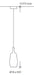 Penta Light MoM Slim Pendant Light 2m Cable