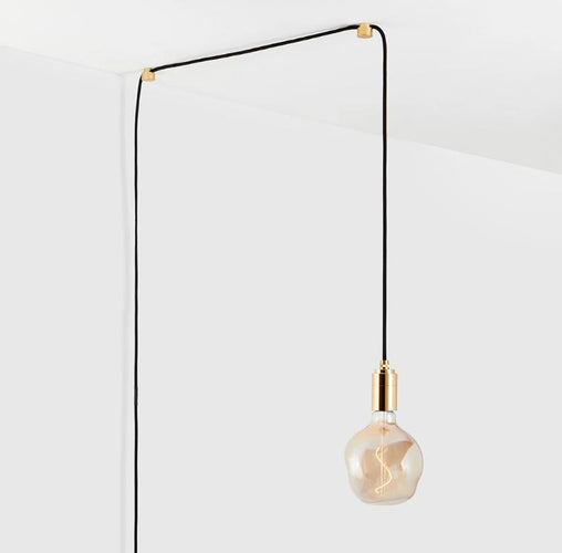 Tala Brass Plug-In Pendant