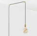 Tala Brass Plug-In Pendant