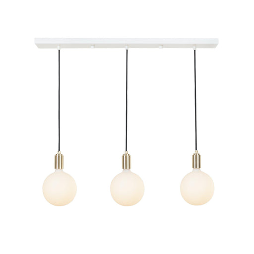 Tala Linear Triple Pendant Light with Sphere IV