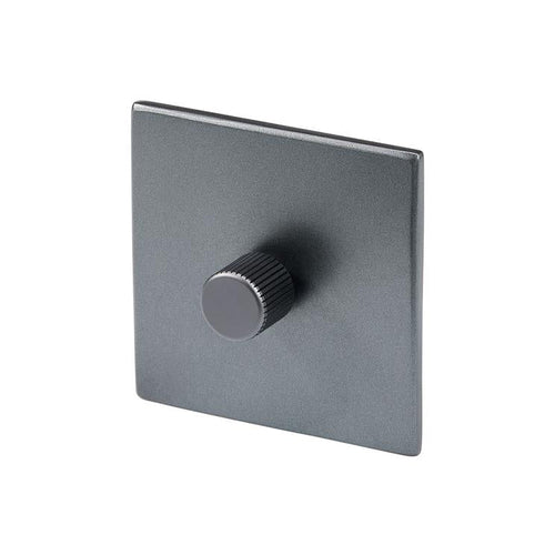 Tala Single Rotary Wall Dimmer in Graphite