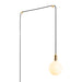 Tala Sphere IV Brass Plug-in Pendant