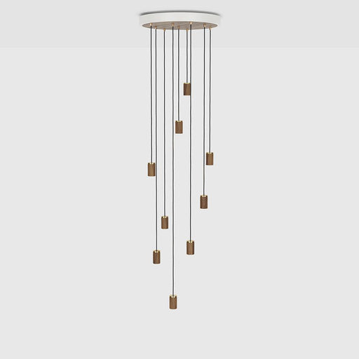 Tala Walnut Nine Pendant