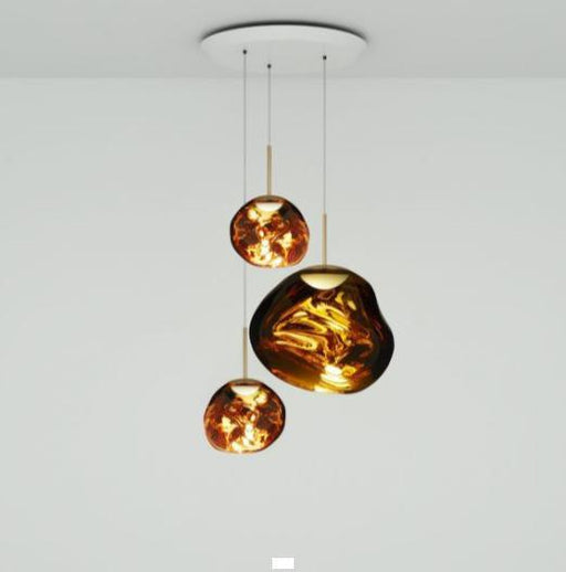 Tom Dixon Melt LED Trio Round Pendant System