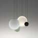 Vibia Cosmos Pendant Light Cluster of 4 (2516)