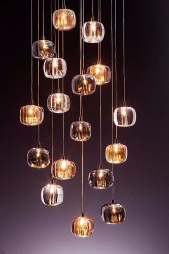 Viso Cubie 14 Cluster Pendant Light