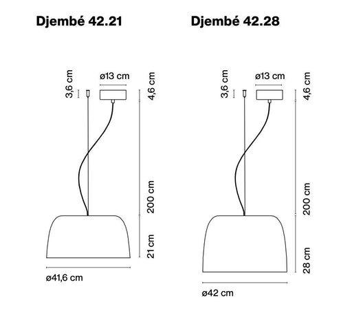 Marset Djembé Suspension Light